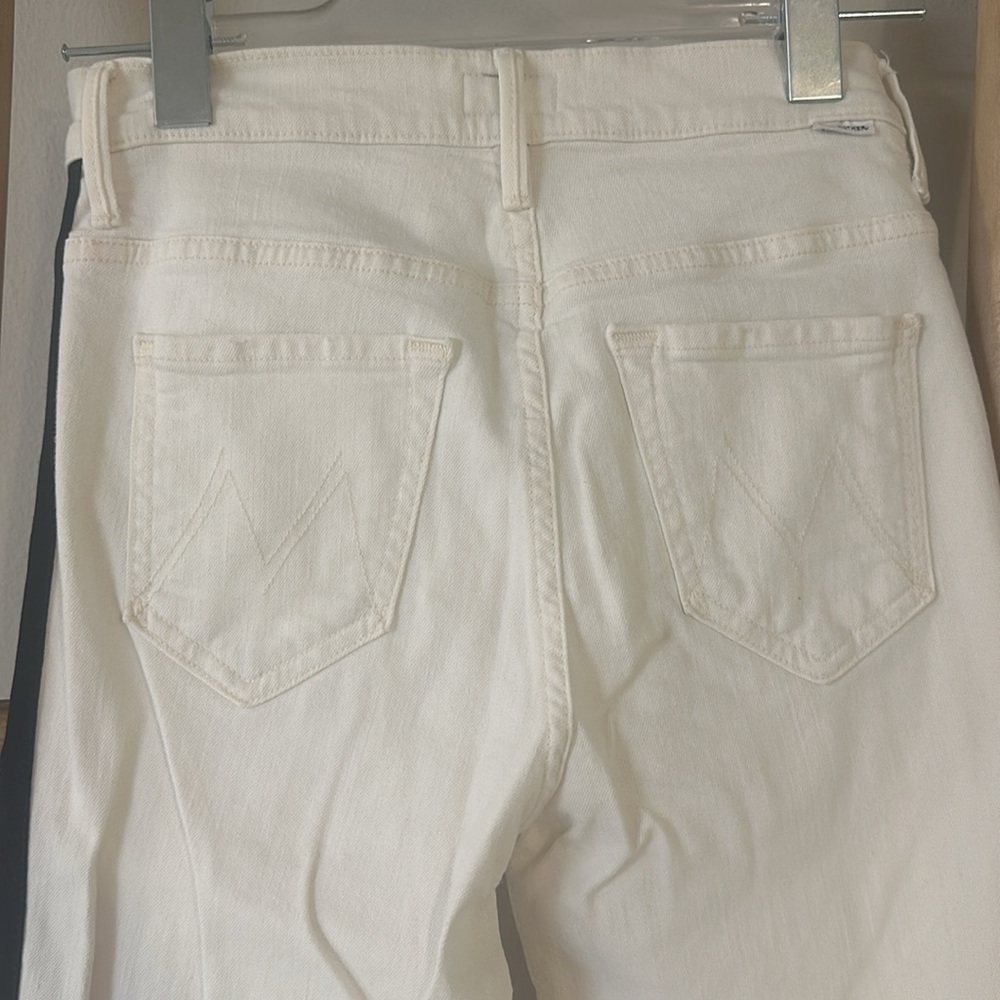 Mother Denim White Jeans - Picture 4 of 6